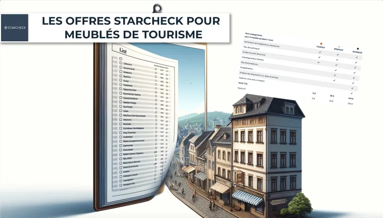 Découvrez les offres proposées par Starcheck pour les meublés de tourisme ?